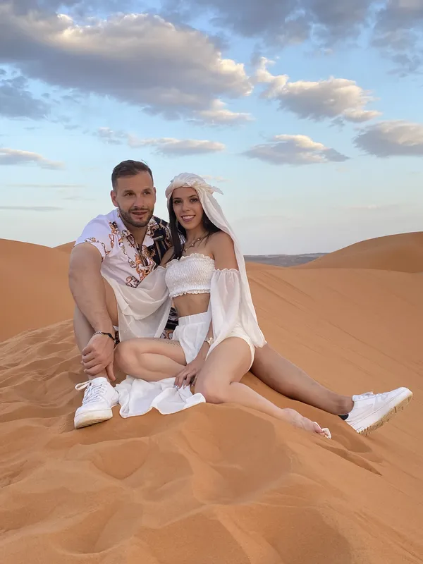 Carlos Loureiro no deserto